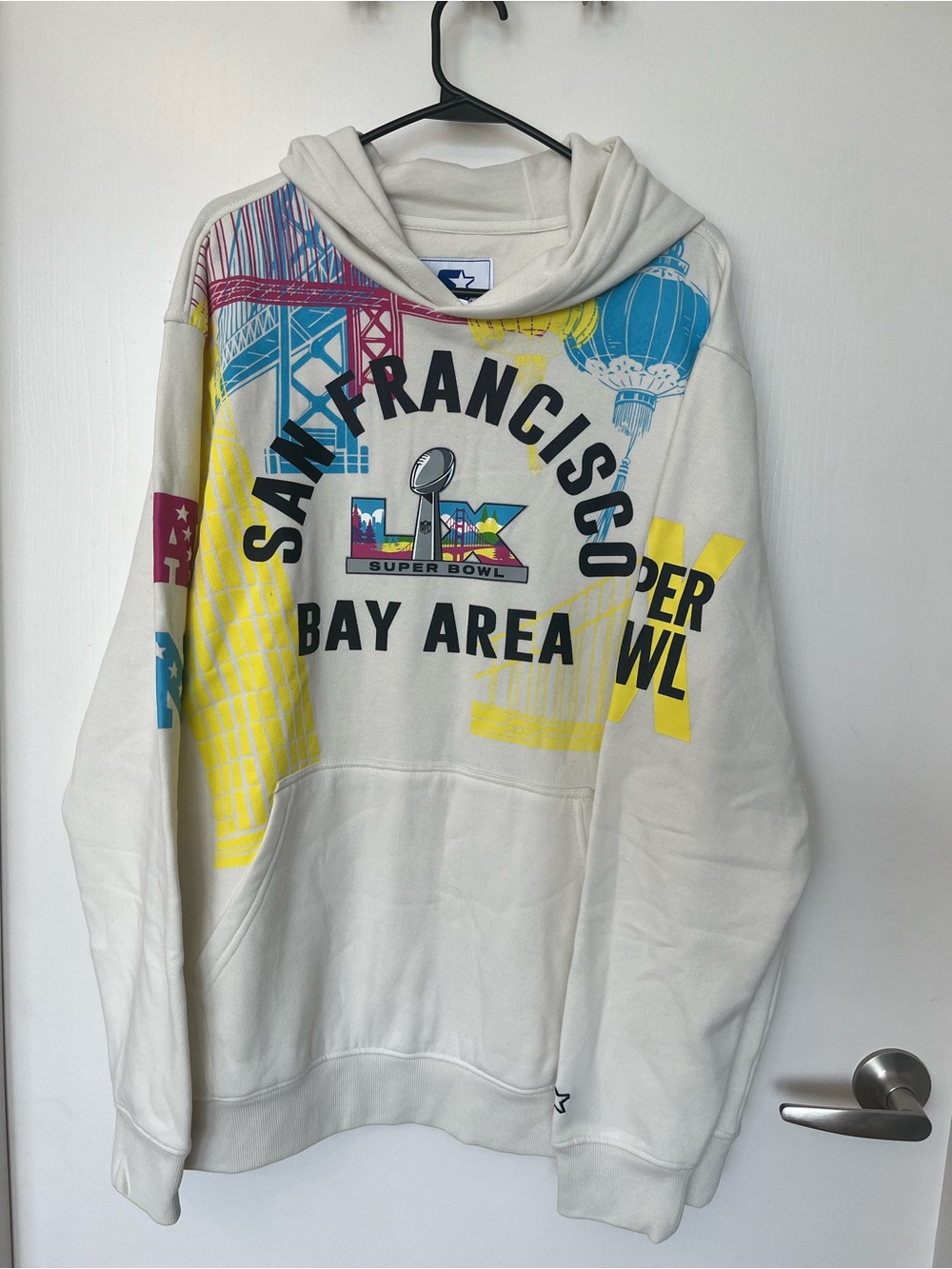 San Francisco Bay Area Super Bowl 2026 NFL Football Starter XL Hoodie